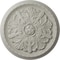 Ekena Millwork Washington Ceiling Medallion (Fits Canopies up to 2 7/8"), 17 1/8"OD x 1 1/2"P, Pot of Cream CM17WAPCF - alternate 1